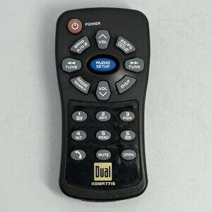DUAL XDMA7715 Remote Control for Vehicle In-Dash CD Player Receiver Stereo